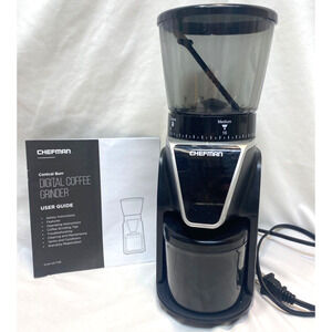 Chefman Conical Burr Coffee Grinder, Create The Boldest & Most Flavorful Grind